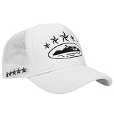 cappelli hip hop personalizzati Presenta un audace ricamo a stella sul davanti e sul lato, aggiungendo un tocco streetwear alla moda ai tuoi outfit casual di tutti i giorni
