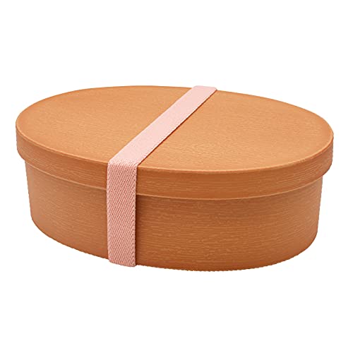 ミタニ 山中漆器 山中塗 弁当箱 ランチボックス 一段 抗菌 約800ml 電子レンジ対応 食洗機対応 わっぱ 風 小判型 大 白木 日本製 K17574