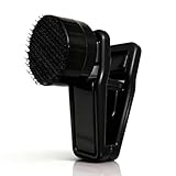 Magnetic Seaweed Feeding Clips Automatic Fish Feeder Saltwater Aquarium Tank Accessories Algae Magnet Sea Veggie Feeder for Fish and Aquatic Pets up to 0.6-inch Glass (Black)