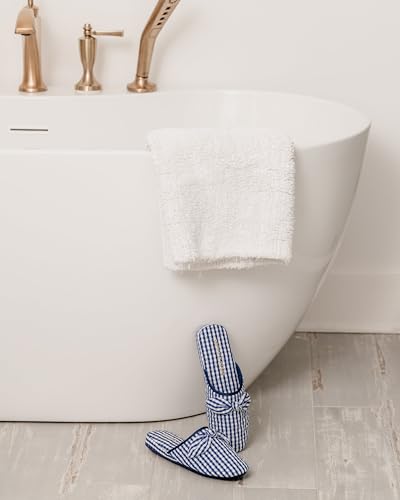 Patricia Green Zoe Gingham Check Slipper3