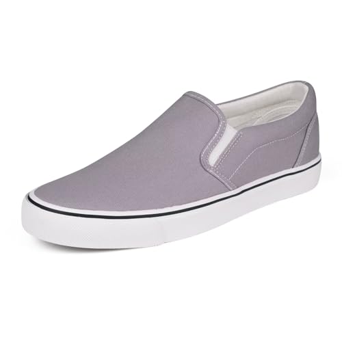 Mens Classic Slip on Canvas Shoes Casual Loafers Fashion Sneakers