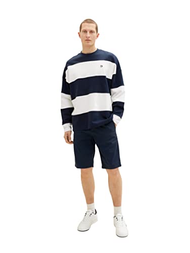 TOM TAILOR Herren 1035037 Slim Chino Bermuda Shorts mit Stretch, 10668 - Sky Captain Blue, 28 – Ansicht 7