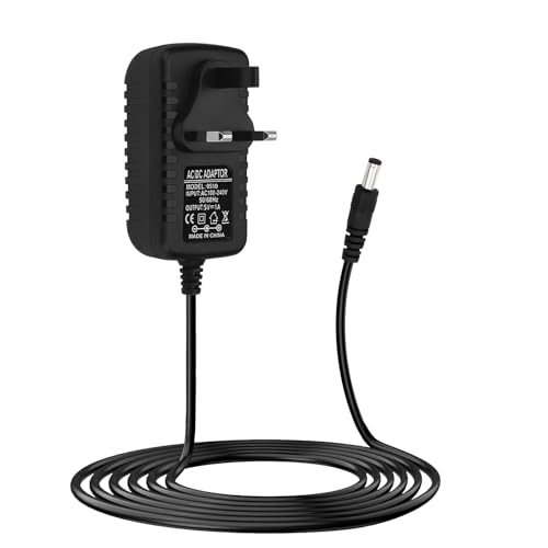 5V 1A Power Supply Adapter AC to DC, 5V Charger 5.5mm X 2.5mm Plug with 1m Cable, AC Adapter 100-240V 50 60HZ, Safety Universal Adaptor for LED Strip Light CCTV Router Speakers