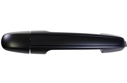 PT Auto Warehouse HY-3307P-FRK - Outside Exterior Outer Door Handle, Primed Black - without Keyhole, Passenger Side Front