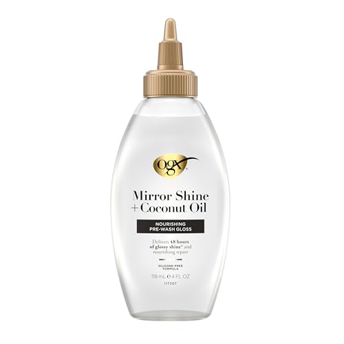 Ogx Mirror Shine + Coconut Oil Nourishing Pre-Wash Gloss 118Ml