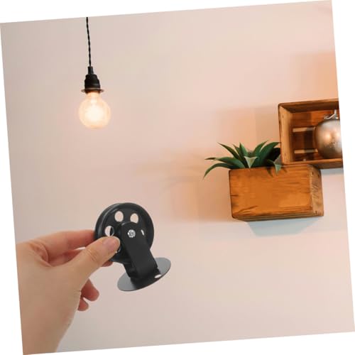 Poleas de techo de hierro robustas estilo retro industrial para accesorios de lámpara colgante 6