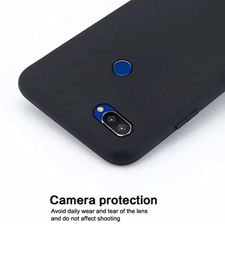 Image of Mobile Back Cover Case for Realme U1 (Silicone Case|CameraProtection|Black SC1510)