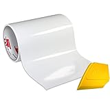 Oracal 751 Gloss White Premium Long-Term Craft Vinyl for Cutters and Plotters (12in x 6ft)