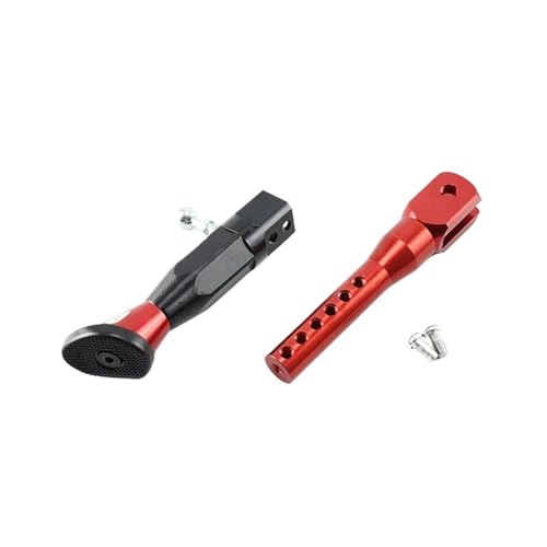 Support latéral de moto réglable pour stabiliser la béquille sur sol penché
