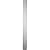 Ekena Millwork PIL07X90X02FL 7 7/8" W x 90 H x 2 1/2" P Fluted Pilaster (Each), Factory Primed White