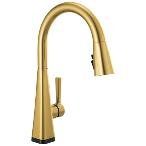 Delta Lenta Touchless Kitchen Faucet Touch Technology,