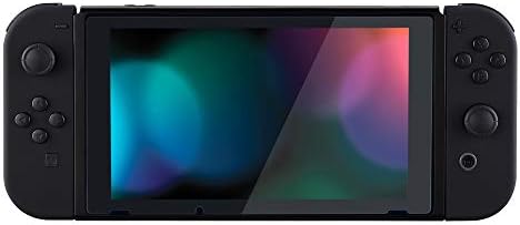 eXtremeRate Soft Touch Grip Czarny Joycon Handheld Controller Housing z Pełnym Zestawem Przycisków, DIY Wymiany Shell Case dla Nintendo Switch & Switch OLED Model Joy-Con Console Shell Nie Jest Wliczona W Cenę