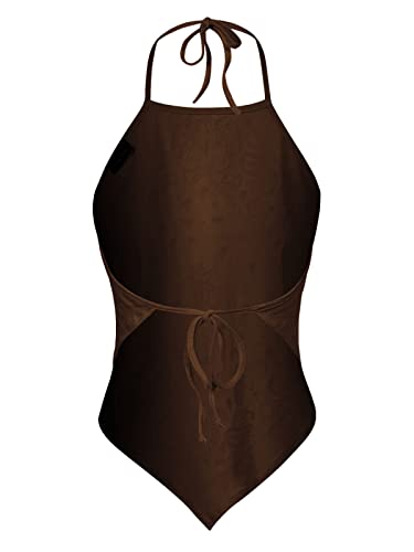 Image of Design by Olivia Women's Sexy Paisley Bandana Halter Top Y2K Crop Shirt