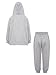Lorilida Kids Boys Zip Up Hooded Jacket and Pants Set Fashion Streetwear Loose Fit Hoodies Trousers Sweatsuit Gray 11-12 Years