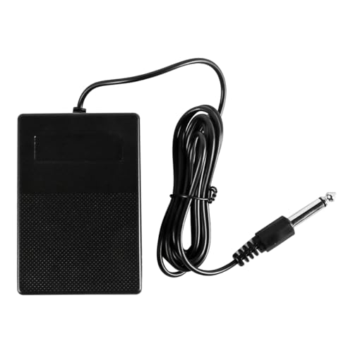 Laroal Pédale de Sustain pour Clavier électronique pour Piano et Clavier électrique