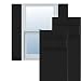 EKENA MILLWORK TFP101BBF11X045BL True Fit PVC Joined Board-n-Batten Shutters (Per Pair-Hardware Not Included), 10 3/4