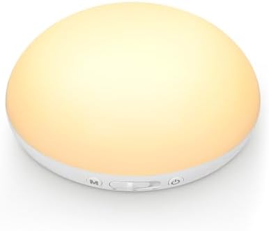 Baby Night Lights for Nursery – Portable Night Light with Minimalist Design, Nursery Night Light for Breastfeeding, Memory & Timer Modes, Ultra-Long Battery Life