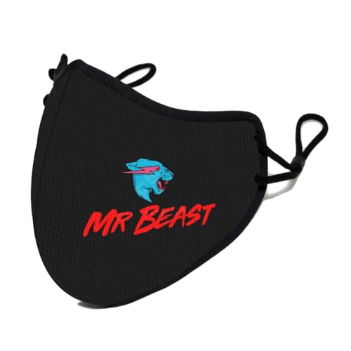 Mr.Beast 立体 スポーツ カラーマスク 超快適 布マスク 伸縮性 通気性 軽量 耳ひも調整可能 呼吸しやすい 洗える 繰り返し使え 小顔効果 防塵 UVカット おしゃれ 通勤 通学 男女兼用 S-M 1枚入り