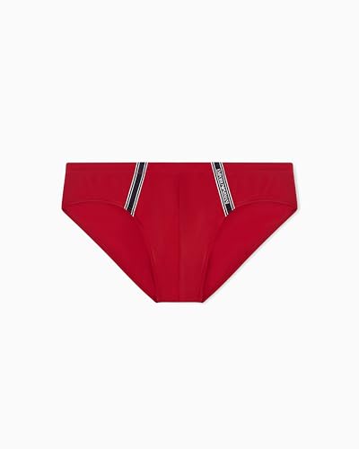 EMPORIO ARMANI Slip Uomo LOGOTAPE Rosso L