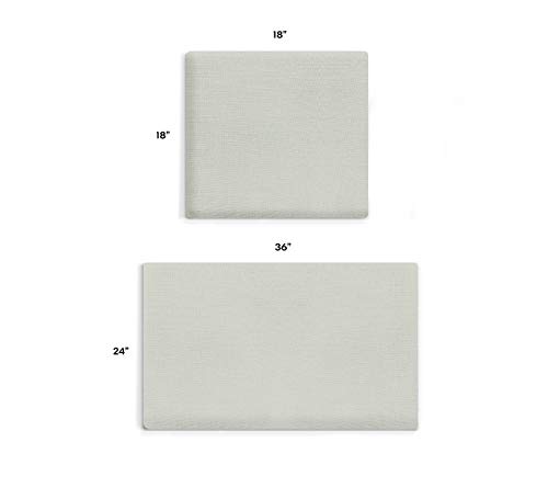 Pro-Graphx Fabric Bulletin Board Pinboard, 24 By 36 Inches, Stone #TOP6