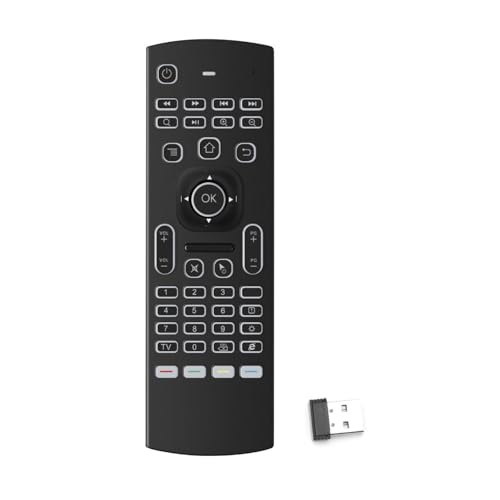 Remote Control MX3 Backlight Air Mouse 2.4G RF Keyboard for KODI TV Box PC