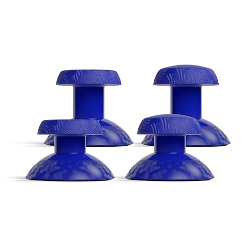 SCUF Valor Pro Kit De Remplacement Joysticks – 1 Concave Court, 1 Bombé Court, 1 Concave Long, 1 Bombé Long, Changement Rapide et Facile, Durabilité Exceptionnelle – Bleu