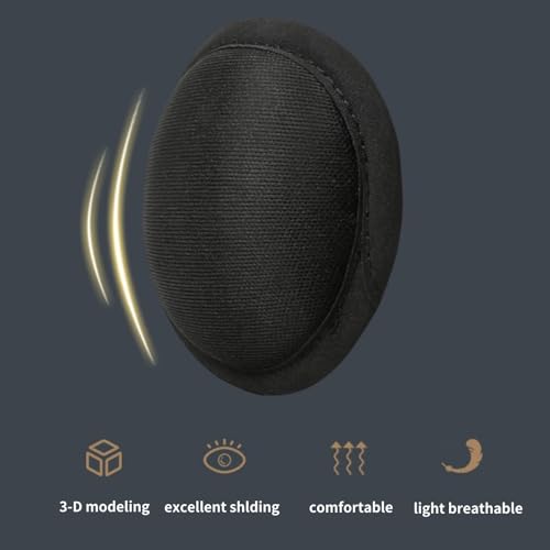 Image of Dog Eye Patch, Adjustable Soft Dog Eye Patch, Eye Covering for Dogs After Surgery Wounds, Pack of 2