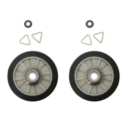 Set of 2 New Dryer Drum Roller Kit 349241T 349241 For Whirlpool, Kenmore