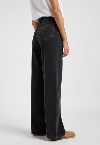 Lee Stella Wide Leg Jean Dark Memory Size 30X31 - 6