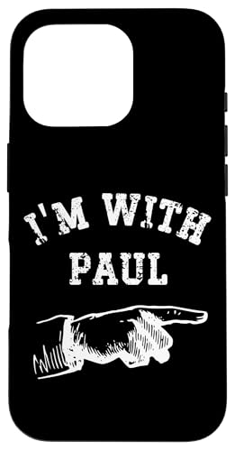 I'm With Paul �ʔ����p�[�\�i���C�Y���ꂽ�}�b�`���O�o�f�B �X�}�z�P�[�X iPhone 16 Pro �p