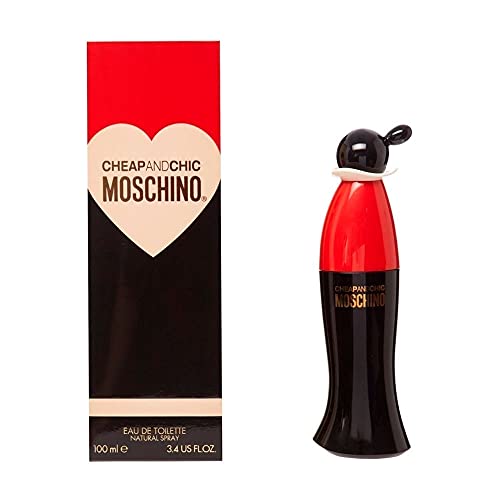 Cheap & Chic By Moschino For Women, Eau De Toilette Spray, 3.4-Ounce Bottle