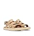 Sorel Women's Fashion Flat Sandal, Honest Beige, Bleached Ceramic, 8