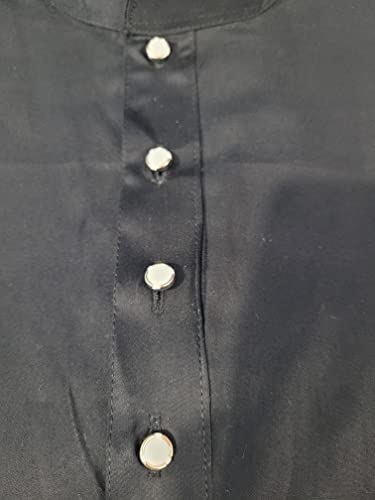 Image of Round Neck Collar Cotton Kurtas for Men