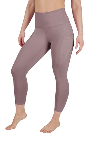Image of 90 Degree By Reflex Womens High Waisted Leggings Capri Workout Yoga Pants