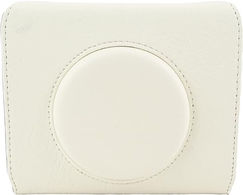 BMAOLLONGB SOFORT 2 Case, Premium PU Litchi Leather FullBody Camera Case Bag Cover for Leica SOFORT 2 With Neck Strap (White)