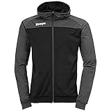 Kempa Herren Prime Multi Jacke, schwarz/Anthra, M