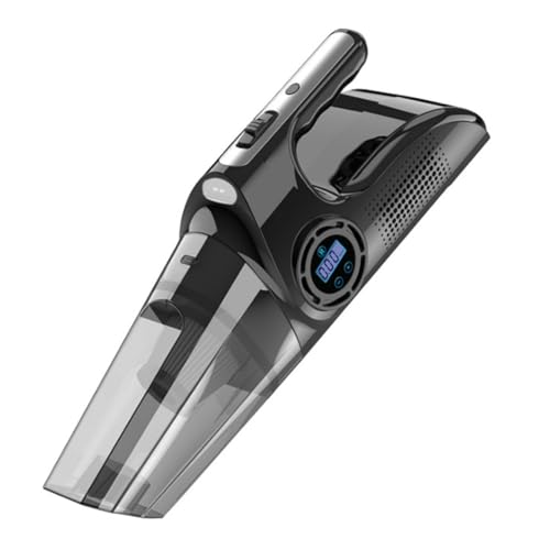 Cabilock Aspiradora casera vacío Limpiador colector de Polvo aspiradora Multiusos aspiradora con Cable aspiradora portatil para Coche Mini aspiradora AbS Black