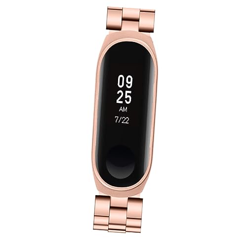 Bracelet de montre inoxydable rose Uonlytech accessoire de rechange réglable et élégant
