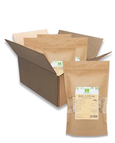 Big Steak Sojakoteletts 2 5Kg von Green Essence vegane Alternative zu Fleisch - Fleischersatz - Soja Big Steaks als Fleischalternative mit Protein - low carb