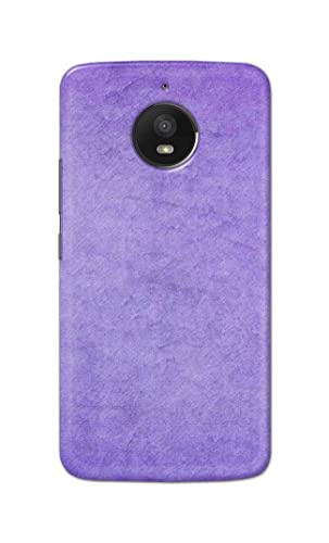 Image of Plain Purple Hard Back Case Cover for Motorola Moto E4 Plus, XT1770, XT1773, Motorola Moto E Plus (4th Gen.) Back Cover -(J5) VNS2226