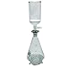 Deschem 1000ml,Glass Suction Filter Kit,350ml 24/40 Buchner Funnel & 1L Erlenmeyer Flask