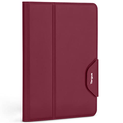 Targus VersaVu Classic Tablet Case, Hülle für iPad (9./8./7. Generation) 10,2", iPad Air 10,5" und iPad Pro 10,5", Schlaf-/Wachfunktion, THZ85513GL, Burgund