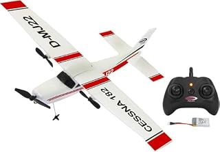 Jamara Cessna 182 avion RC en mousse souple avec gyroscope