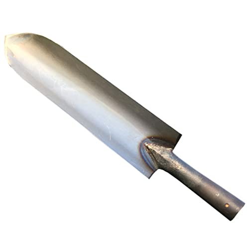 POPETPOP Pala De Acero Resistente para Jardinería Al Aire Herramienta Alargada para Trasplantes y Excavación para Aflojar Tierra Limpiar Malas Hierbas y Trabajar Huertos