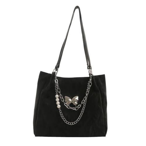 Butterfly Pattern Women's Shoulder Bag Large Capacity Tote