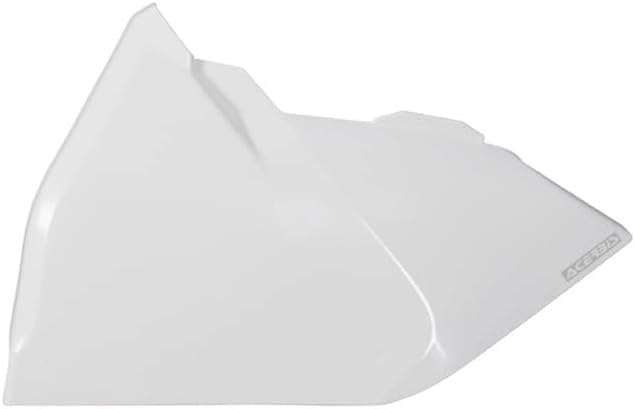 Acerbis Air Box Covers White Compatible with KTM 125 SX/150 SX/250 SX-F/250 XC-F/350 SX-F/350 XC-F/450 SX-F/450 XC-F 2016-2018/250 XC-W/300 XC-W 2017-2019/250 SX/250 XC/300 XC 2017-2018 - 2449410002