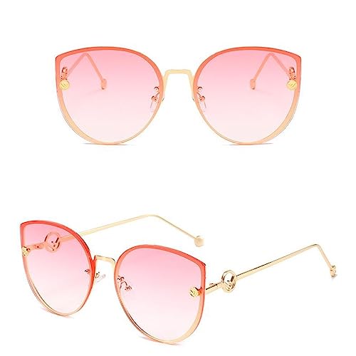 Lunettes de soleil yeux de chat protection UV400 totale verres miroirs