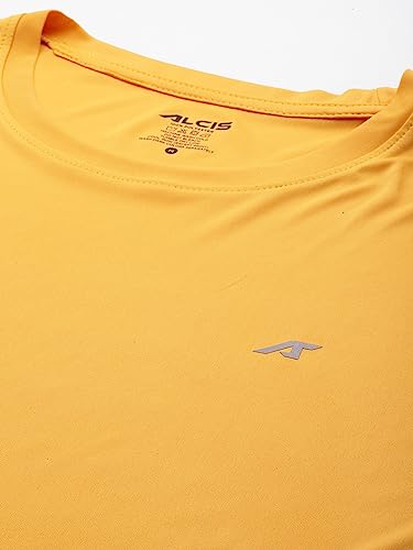 Image of ALCiS Men's Solid Slim Fit T-Shirt