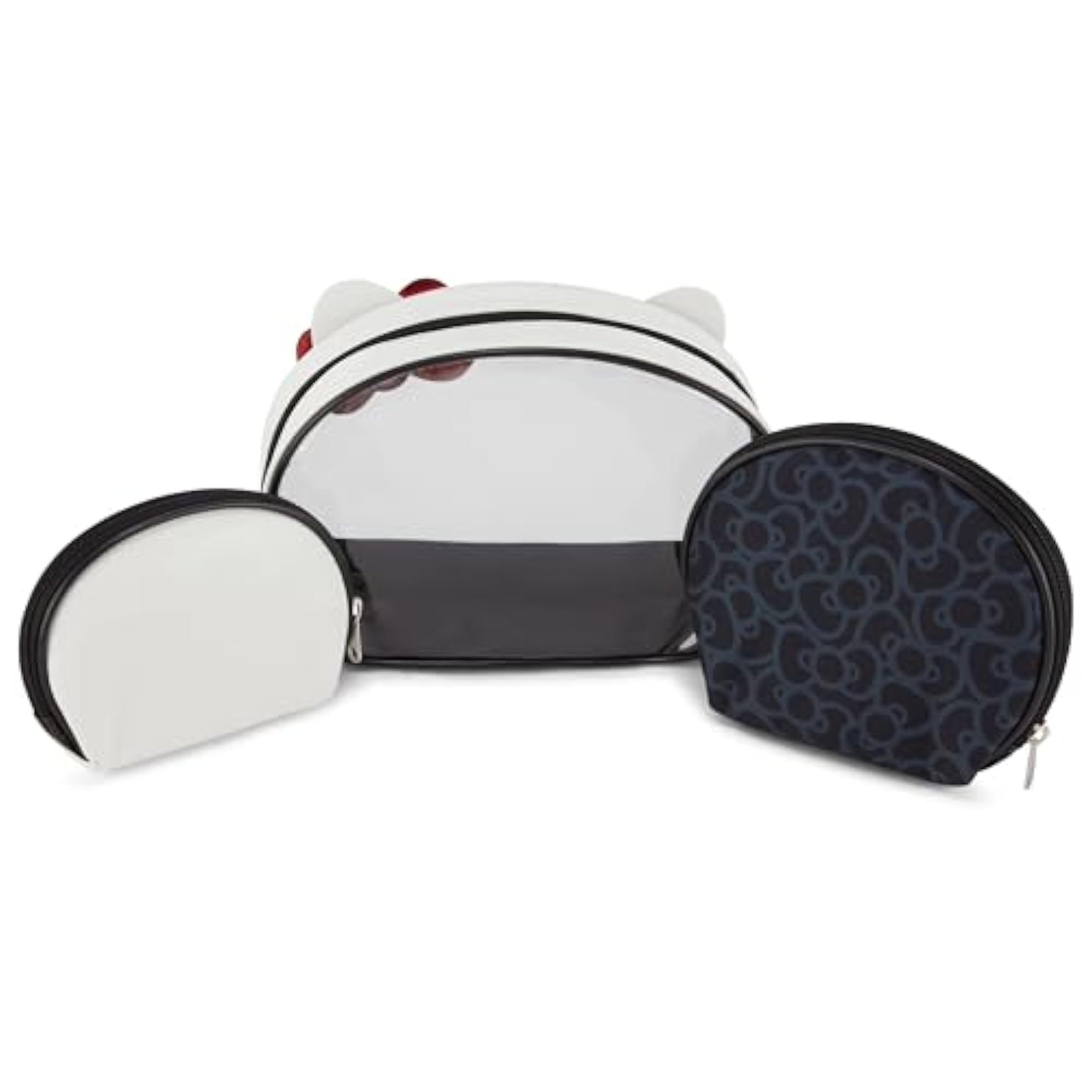 Hello Kitty 3 Piece Travel Cosmetic Case Set