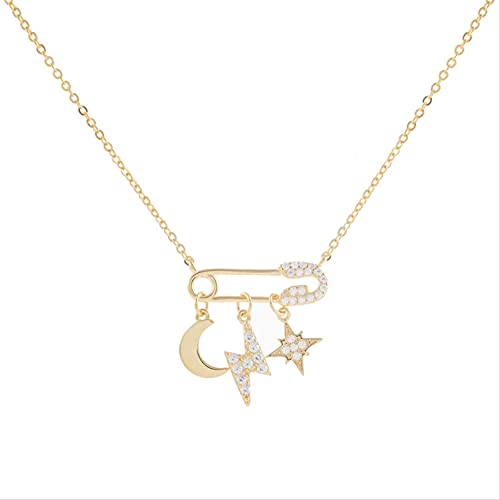 Collier pendentif zircon élégant en oxyde de zirconium pour un éclat durable